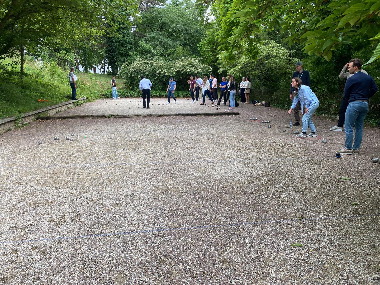 afterwork pétanque à Paris 75 avec Panache Club