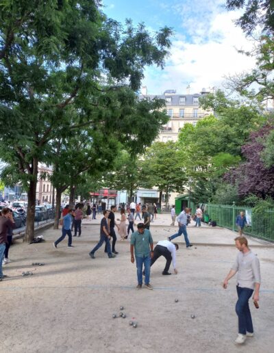 Organisation de tournois de pétanque à paris avec l'agence Panache Club
