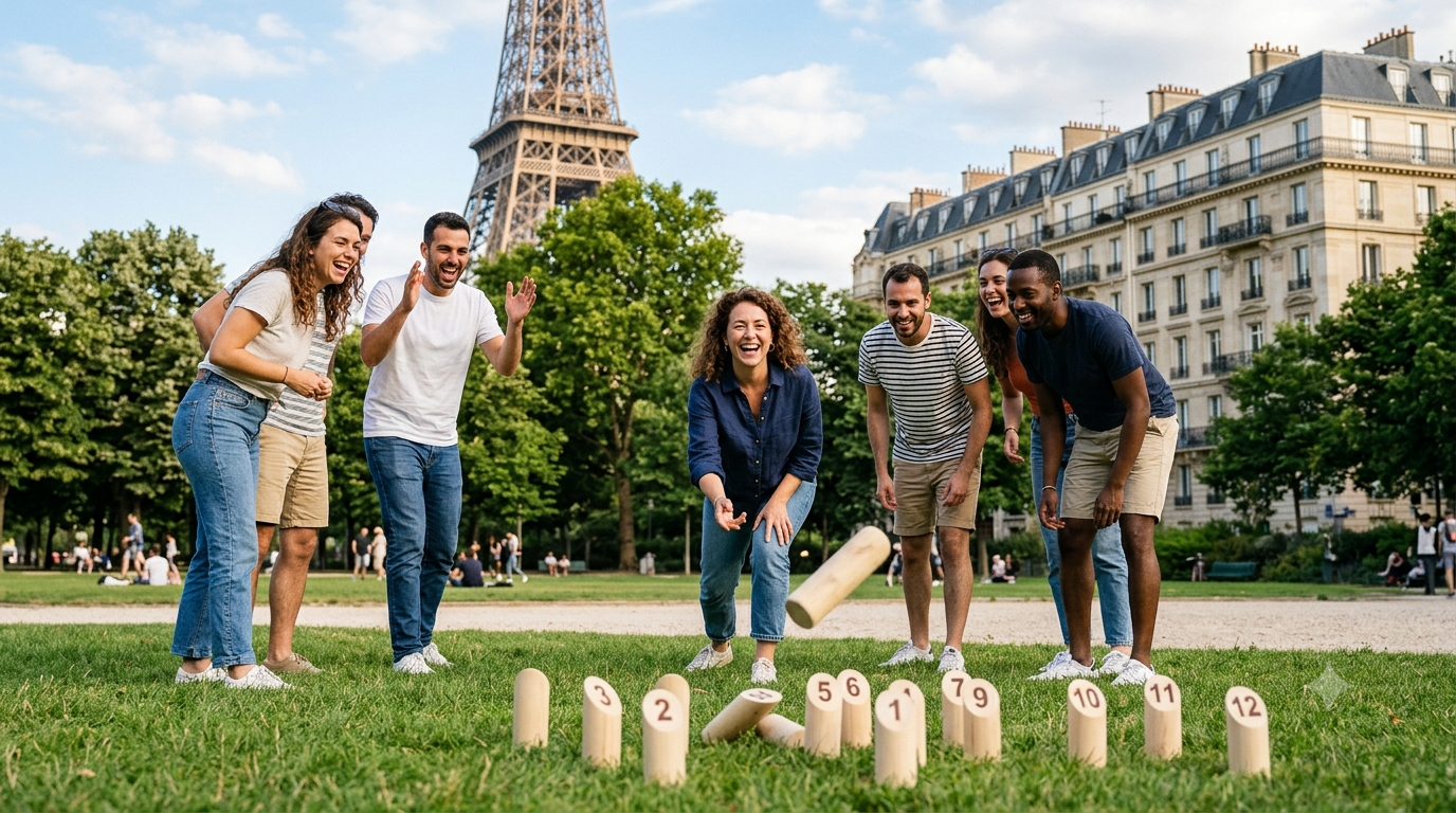 Paris et Mölkky en 2026 avec Panache Club